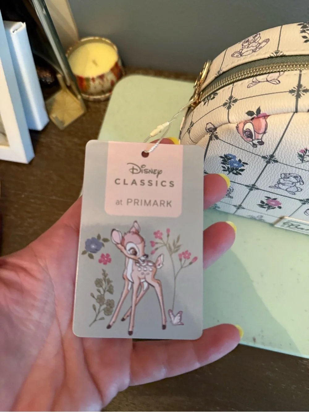 Primark Bambi Cosmetic Pouch - Cream